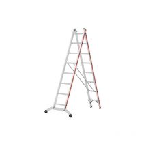 Scala componibile a pioli 2x12 - Lunghezza 6.03m - 604524