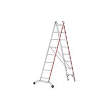 Scala componibile a pioli 2x10 - Lunghezza 4.91m - 604520