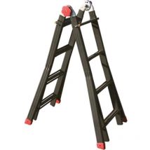 Scala Telescopica Phenomena Auto Sicos Acciaio H.Cm 112/390 Pioli 4+4 - 1 Pz