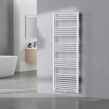 [neu.haus] - Scaldasalviette da Parete Voss 160 x 60 cm Bianco
