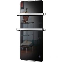 Chemin'arte - Portasalviette elettrico nero 900w - 210