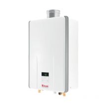 Rinnai - Scaldacqua Scaldabagno a Gas infinity 17i completo di kit fumi cod. REU-A1720FFU gpl - new Kit Fumi Sdoppiato,Gpl