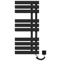 Scaldasalviette Elettrico, 500x1100mm Radiatore Scaldasalviette, Parete Stendino Elettrico, Temperatura Costante Intelligente Portasciugamani Da Bagno