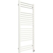 Sèche Serviette Radiateur-matisere - Scaldasalviette elettrico bianco 1260mm di altezza e 500mm di larghezza - 500 Watt - BON1260/500E8B