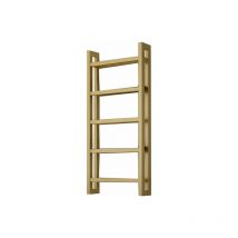 Sèche Serviette Radiateur-matisere - Scaldasalviette elettrico d'oro di 1150mm di altezza e 300mm di larghezza - 500 Watt - STA1150/300E8BRA