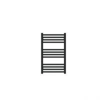 Sèche Serviette Radiateur-matisere - Scaldasalviette elettrico nero 900mm di altezza e 600mm di larghezza - 500 Watt - FIO900/600E1N