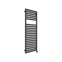 Sèche Serviette Radiateur-matisere - Scaldasalviette elettrico nero 1660mm di altezza e 500mm di larghezza - 800 Watt - LUK1660/500E8N
