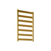Matisère - Scaldasalviette elettrico programmabile dorato - HxL 1630x400 mm - 600 Watt - VIV1630/400E8BRAP