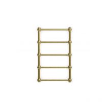 Matisère - Scaldasalviette elettrico programmabile dorato mat - HxL 430x504 mm - 120 Watt - RET430/504E8BBSP