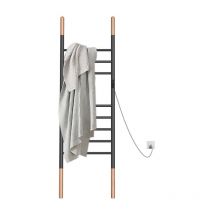Esip - Scaldasalviette Elettrico Scaletta Portasalviette, 150X45CM, 110W Intelligente Portasciugamani Elettrico con Timer Temperatura Regolabile,