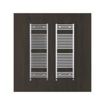 Zehnder - Scaldasalviette in acciaio Aura 120 cm Cromo