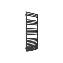 Sèche Serviette Radiateur-matisere - Scaldasalviette misto nero 1760mm di altezza e 400mm di larghezza - 684 Watt - DEX1760/400PZ1N