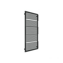 Matisère - Scaldasalviette misto nero 1240mm di altezza e 600mm di larghezza - 893 Watt - POC1240/600SOAZ8N