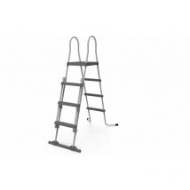 Scaletta per Piscina 122cm Jilong C-Disposiitivo Sicurezza Grigia