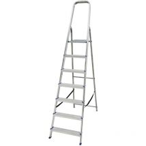 Scaletta in alluminio 7 gradini