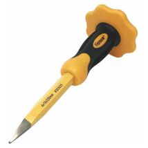 Scalpello a Punta 250 Mm Con Protezione Mano Per Muratore Pietra Edilizia