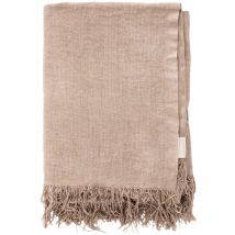 Home Coperta in ciniglia 140x190 cm, 100% poliestere 260 G/M2 Marrone - Marrone - Scalpers