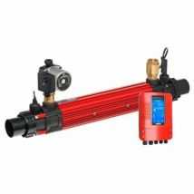 Elecro Engineering - Scambiatore di calore Elecro in titanio per piscine fino a 120 m3 Scambiatore di calore e kit di termoregolazione