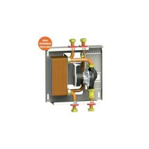Scambiatore kit 34 piastre 30KW modulo interfaccia termoprodotto caldaia (24452)
