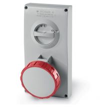Scame - 505.6387 socket lockable 3P+N+T IP67 63A 6h