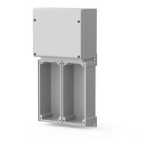 Scame - proxima stand modulaire 212x438x110mm gris - 573.5120