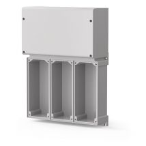 Scame - proxima stand modulaire 317x438x110mm gris - 573.5130