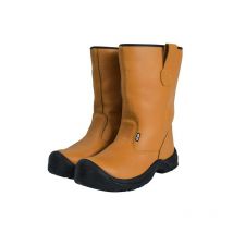 Texas Lined Rigger Boots Tan uk 10 eur 44 SCAFWTEXAS10 - Scan