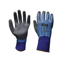 Waterproof Latex Gloves - m (Size 8) scaglolatwpm - Scan