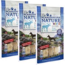 Scandinavian Nature Dogs Mit Elch, 3x 45 G - Kausticks Für Hunde