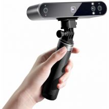 Revopoint - Scanner 3D portatile pop 3 per stampante 3D, precisione di 0,05 mm e velocità di scansione fino a 18 fps, supporto per smartphone e