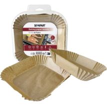 Scanpart - 2910070004 Papier Pour Friteuse À Air Chaud 16x16 Cm Carré, 100