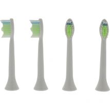 Active Clean Ersatzbürsten 4 St. Weiß - Scanpart