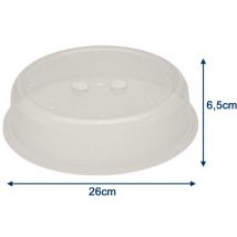 Mikrowellen Abdeckhaube, Durchmesser 26 cm