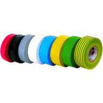 Scapa Nastro Isolante Autoestinguente Mm. 19x25 Mt Col. Giallo/verde 10.00 Rotoli