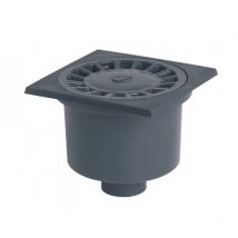 Scarico da cantiere con sifone : M50 - F40 grigio scuro