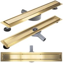 REA - scarico lineare neox pro brush gold 60