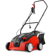 Arieggiatore elettrico GSC1700C, potenza 1300W, velocità 4000rpm, larghezza di lavoro 320mm, sacco di raccolta 30L, con cavo - Greencut