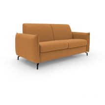 Scarlet Schlafsofa aus wasserfestem Baumwollmischgewebe T19 215 cm (mat.160x197) orange