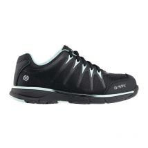 Scarpa di sicurezza da donna Svea misura 40 nero/turchese S3 SRC ESD EN20345 tessile BAAK