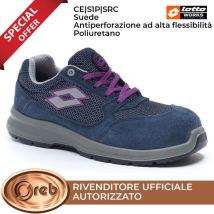 Lotto - Scarpe antinfortunistica race 250 2133115sk s1p src composito donna taglia scarpa: 39