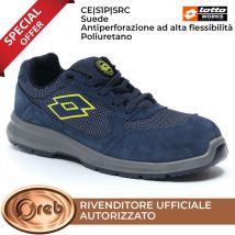 Scarpe antinfortunistica Lotto race 250 2133125sl s1p src puntale composito taglia scarpa: 37