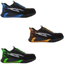 Scarpe antinfortunistiche basse Technosafe Neon Shock Low S3 sr esd - 39 - Blu