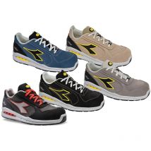 Run Net Airbox Geox Low S3 src Arbeitsschuhe - 46 eu - Nero - Nero - Diadora