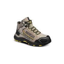 Sparco scarpa Allroad Stone calzatura di sicurezza S3 Tan/Giallo N.42 in microfibra idrorepellente e nylon con suola phylon + gomma Tan/Giallo 42