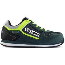 Scarpe Antinfortunistiche Sparco Gymkhana Seb S1P Verde/Giallo 43
