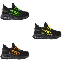 Scarpe antinfortunistiche Technosafe Neon Dark Mode S1PL sr esd - 42 - Arancione