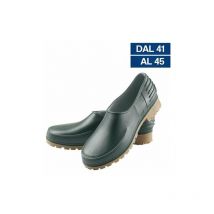 Verdemax - scarpe da giardino orto terreno in pvc con tacchetto verde carrarmato (33807V) 41 (33807)