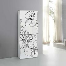 Scarpiera linea Mia 4 ante con serigrafia wood
