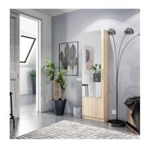 Scarpiera con specchio castor - Rovere