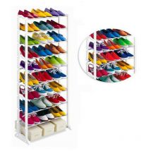 Scarpiera salvaspazio 30 paia componibile scaffale porta scarpe slim